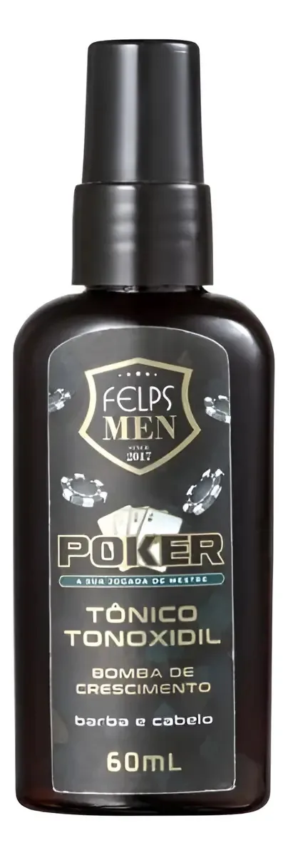 Felps Men Poker Tônico Capilar 60ml