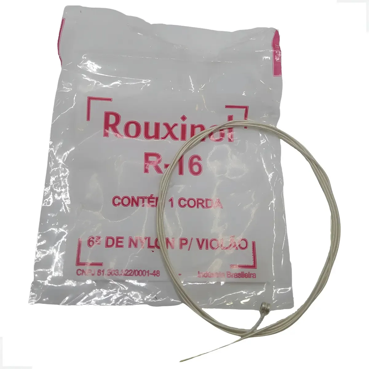 Corda 6ª Mi Rouxinol Violão Metal Unidade