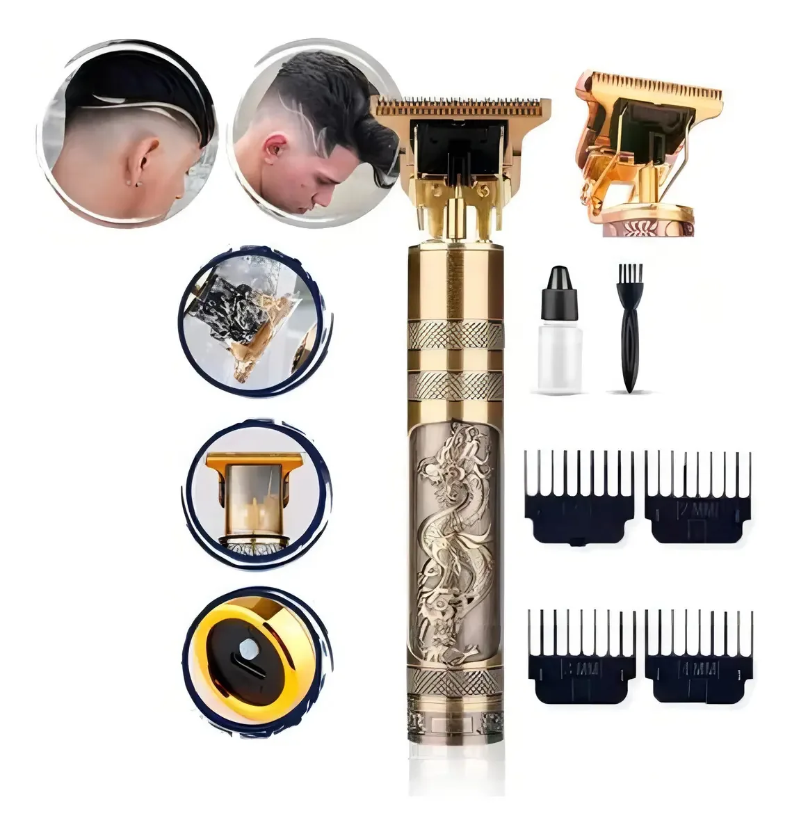 Máquina Dragon Buda - Corta Cabelo E Barba