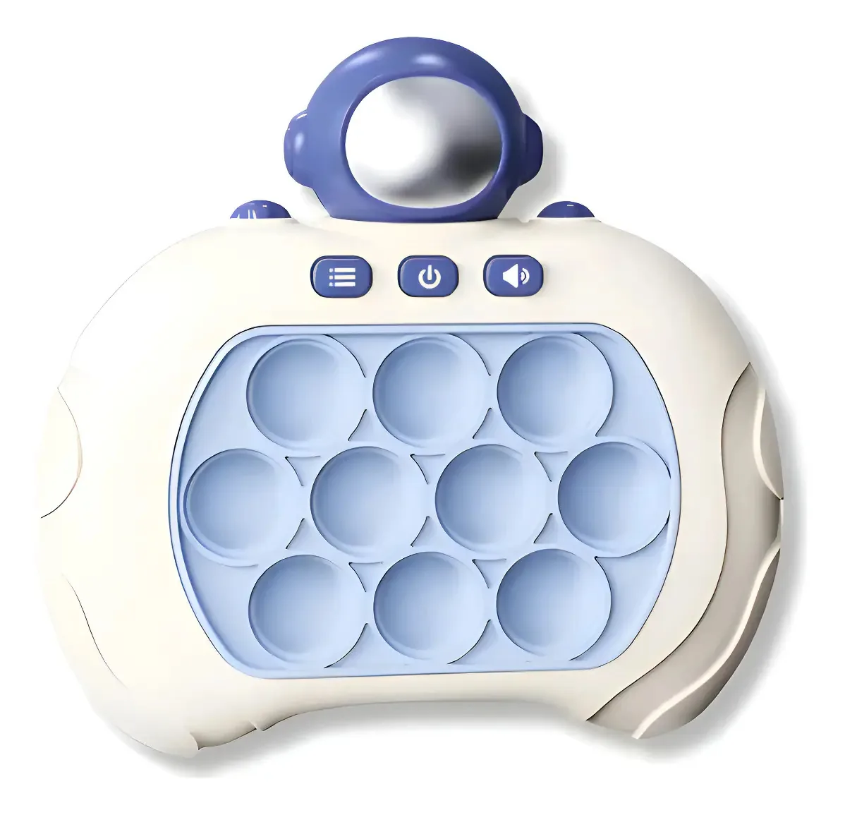 Game Pop It Mini Gamer Console Anti Stress Brinquedo Astronauta