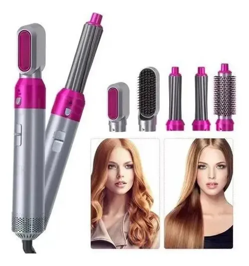 Escova Secadora 5 Em 1: Beleza E Versatilidade - 110v