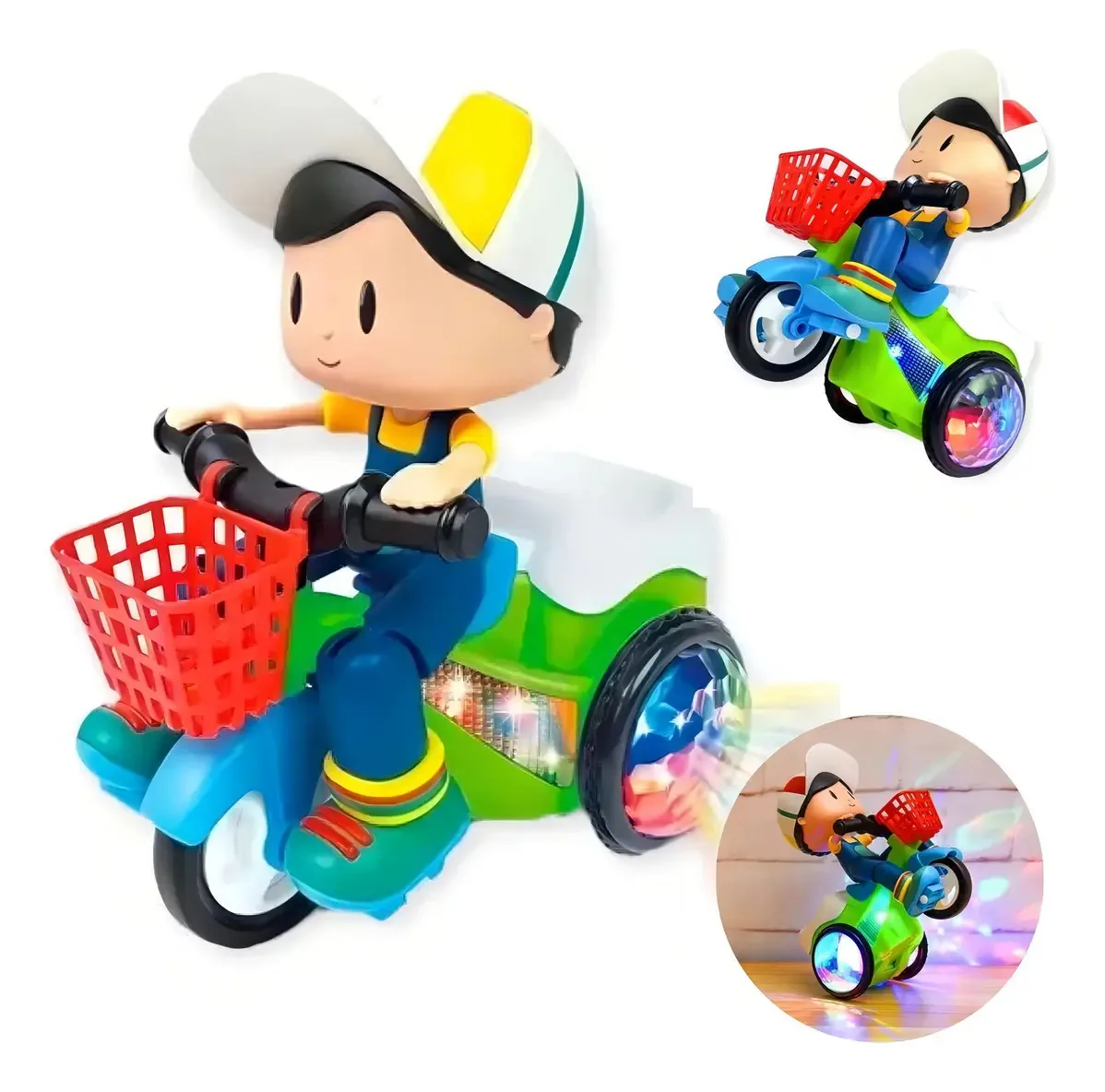 Carro De Brinquedo Tricycle Azul