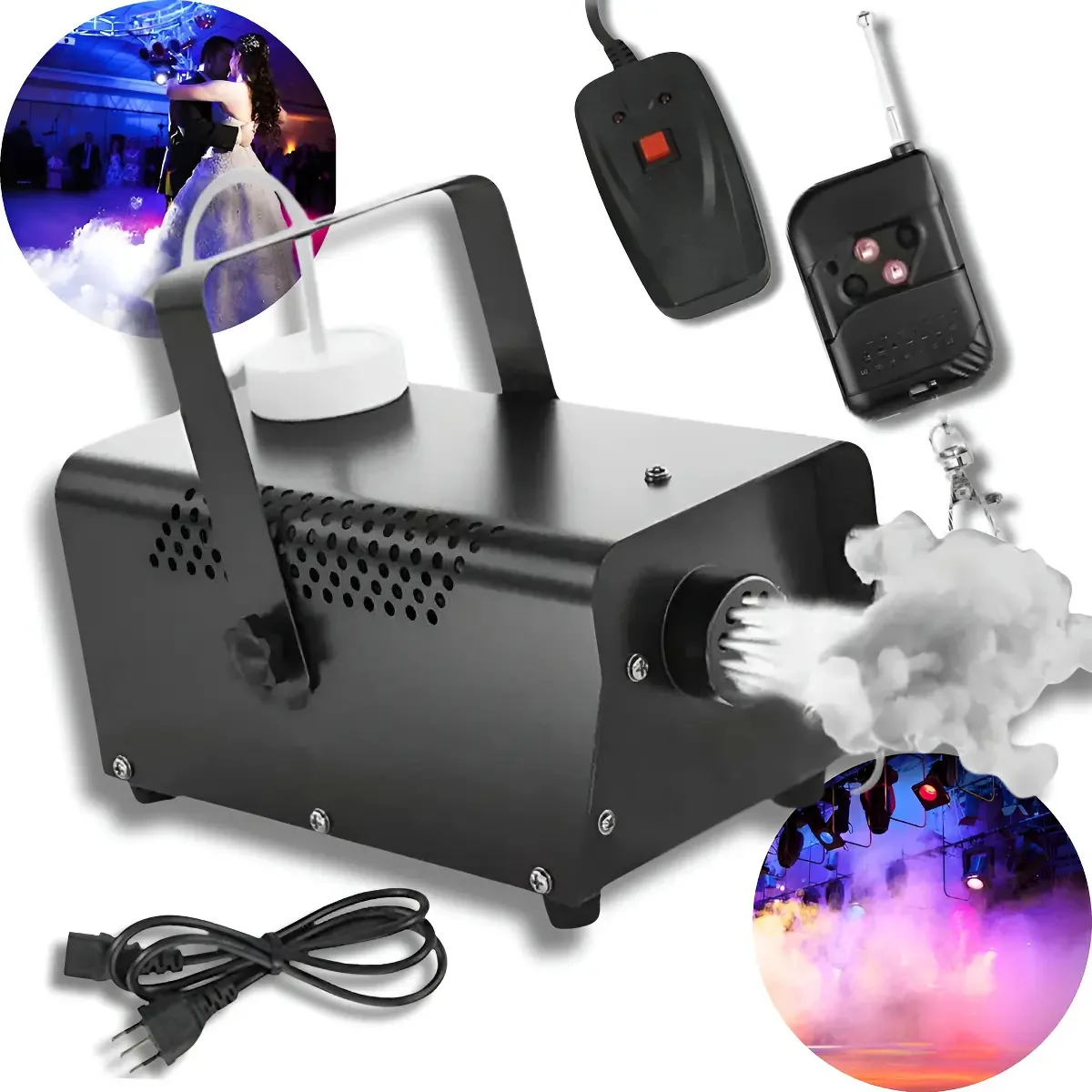 Máquina De Fumaça Portátil Nevoeiro 600w Wireless + Controle