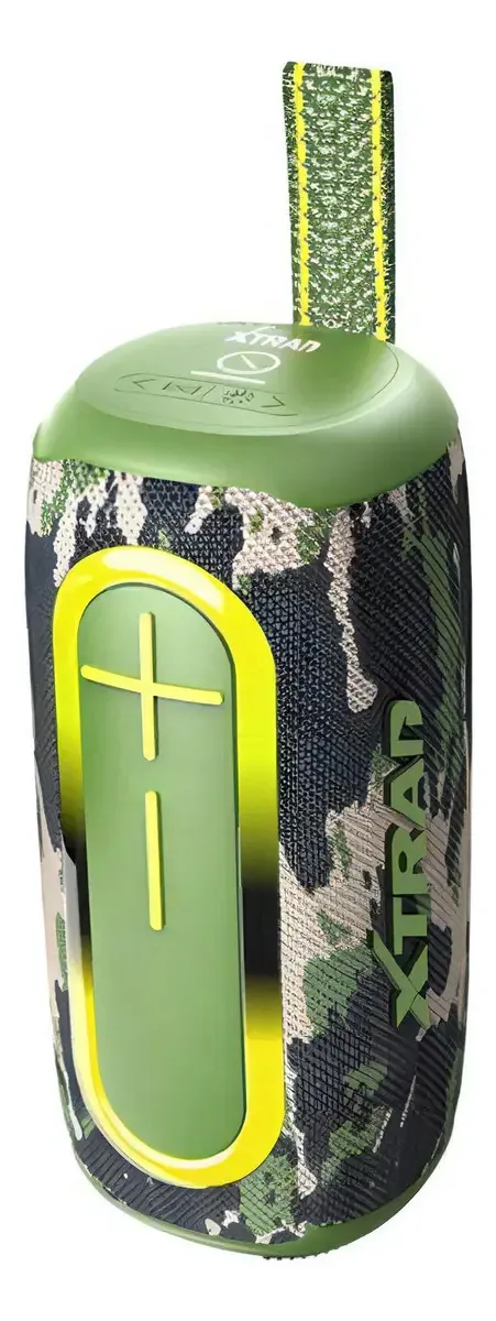 Alto-falante Portátil Caixa Som Cosmos Bluetooth - Camuflado