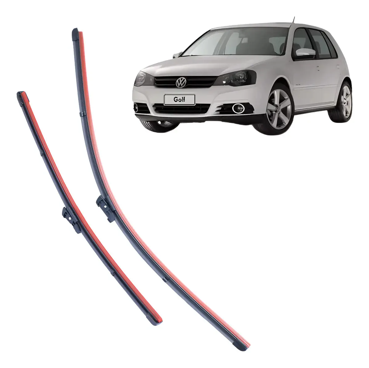 Palheta Limpador Parabrisa Par Golf 14 Dianteiro Resistente