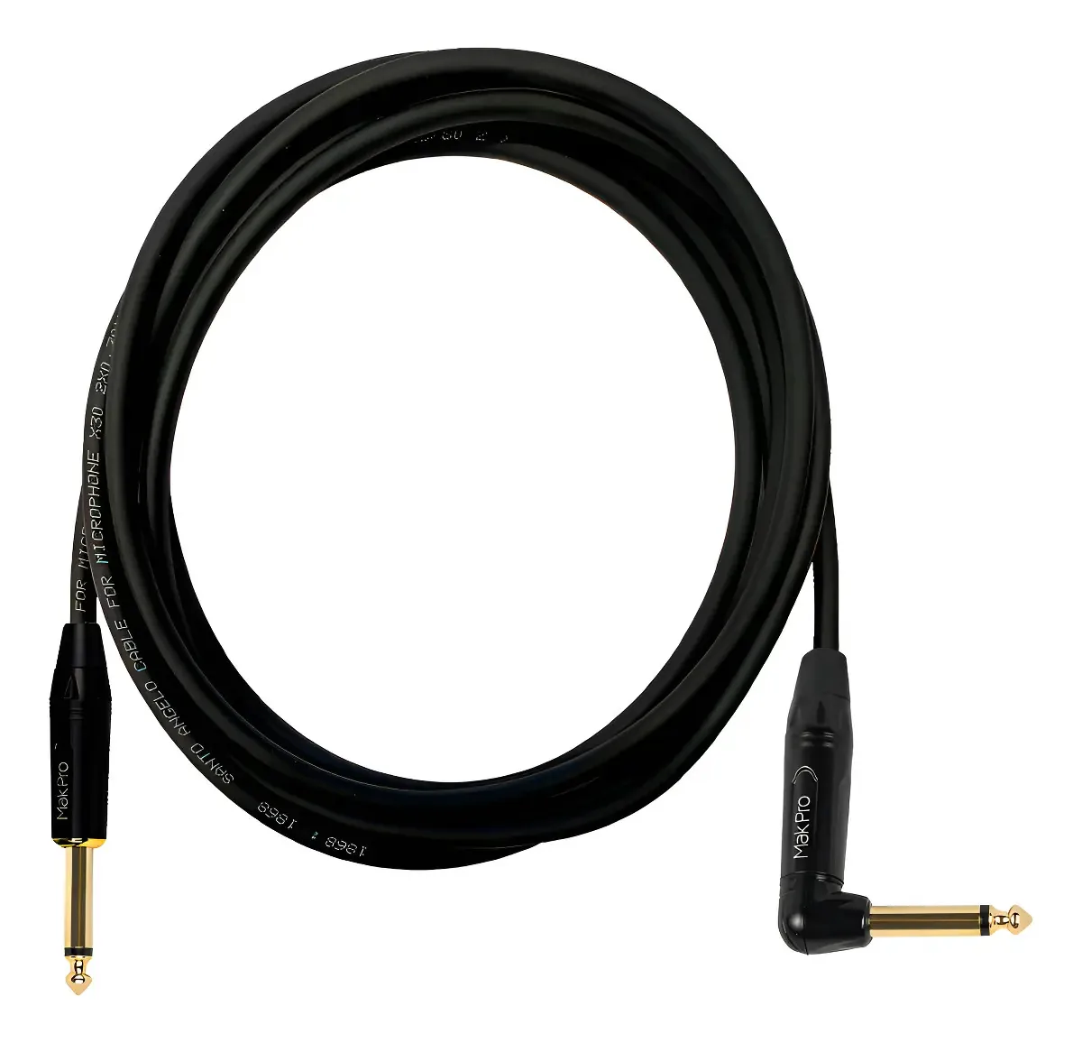 Cabo P10 Mono 90 Graus 3 Metros Santo Angelo Instrumentos Musicais