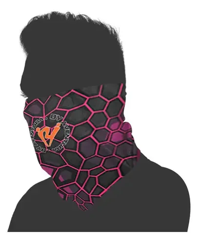 Bandana Balaclava By Aventura Proteção Solar Uv Poliester Cor Purpura 003