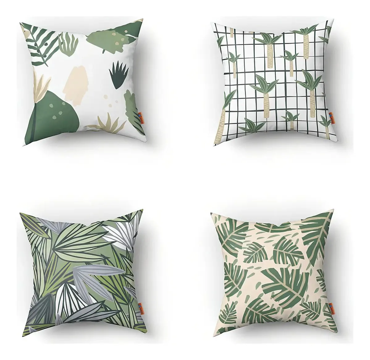 Kit Almofadas Decorativas Estampadas 40x40cm Modelo 049