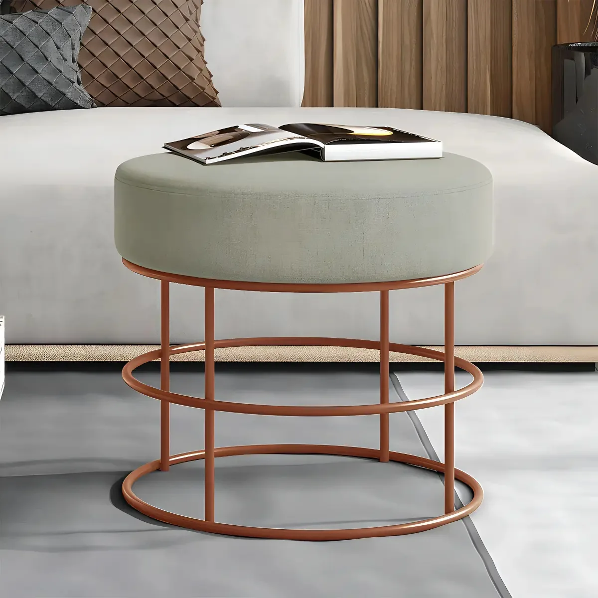 Soprar Redonda Mais Decor Mais Decor Verde-claro