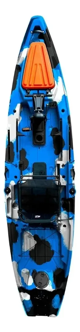 Caiaque Açu Pró 120 Sem Pedal - Hidro2 Cor Azul