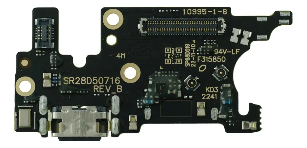Placa Conector De Carga Moto Edge 30 Neo Xt2245 Premium