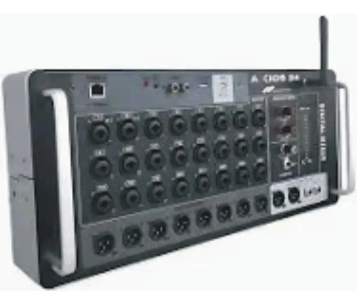 Mesa Som 24 Canais Profissional Amplificada Hack Axios