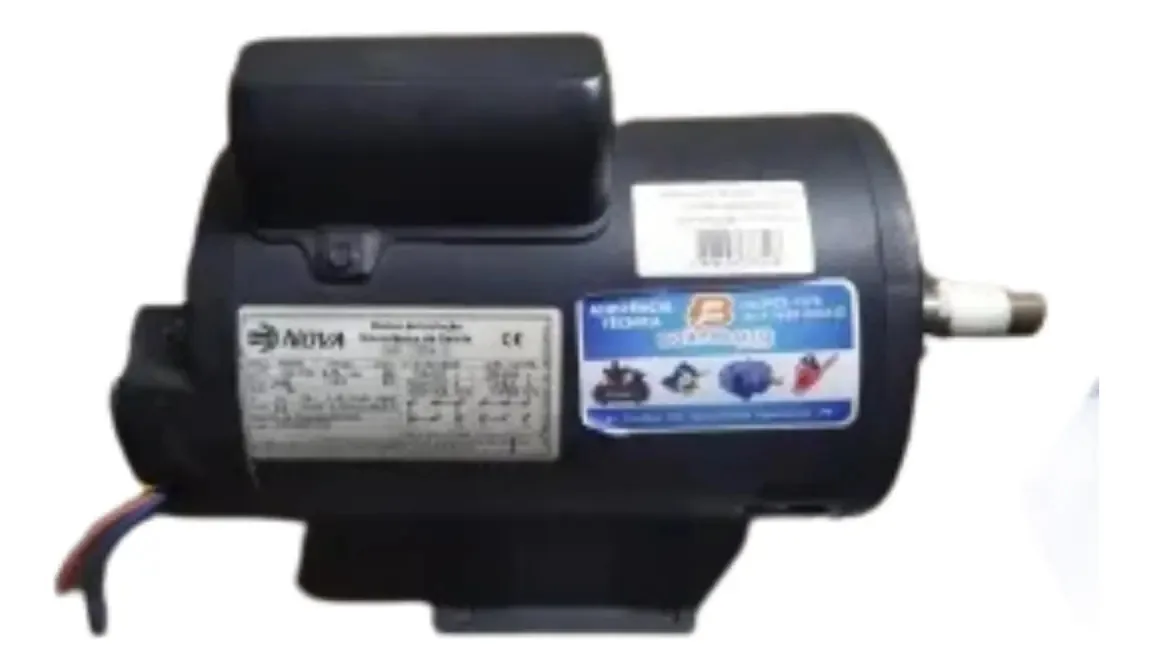 Motor Monofásico 1cv 2polos 110/220v Alta Rotação