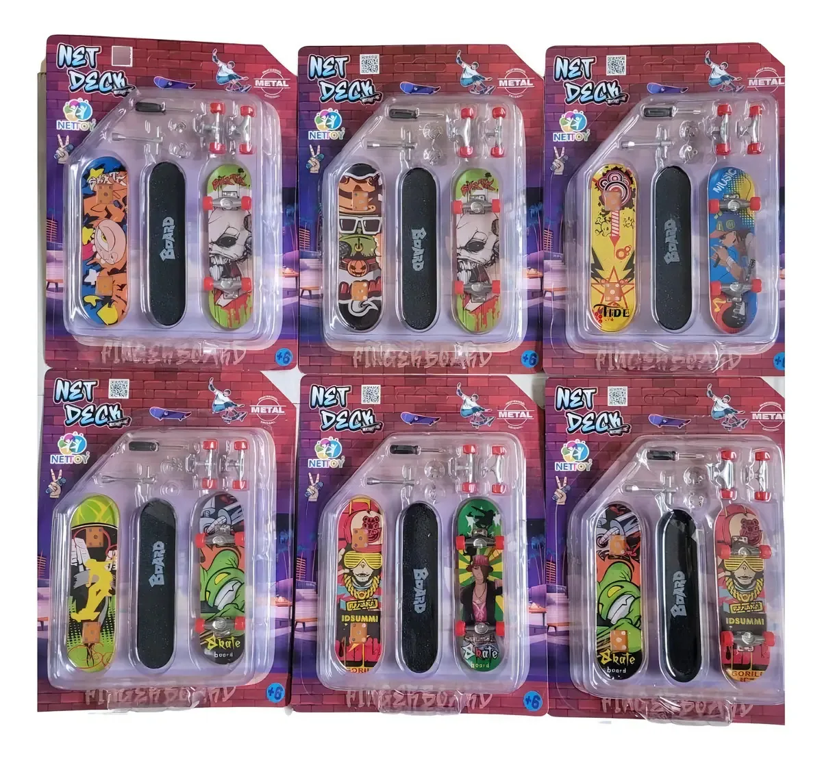 Skate De Dedo Profissional Netdeck - Nettoy