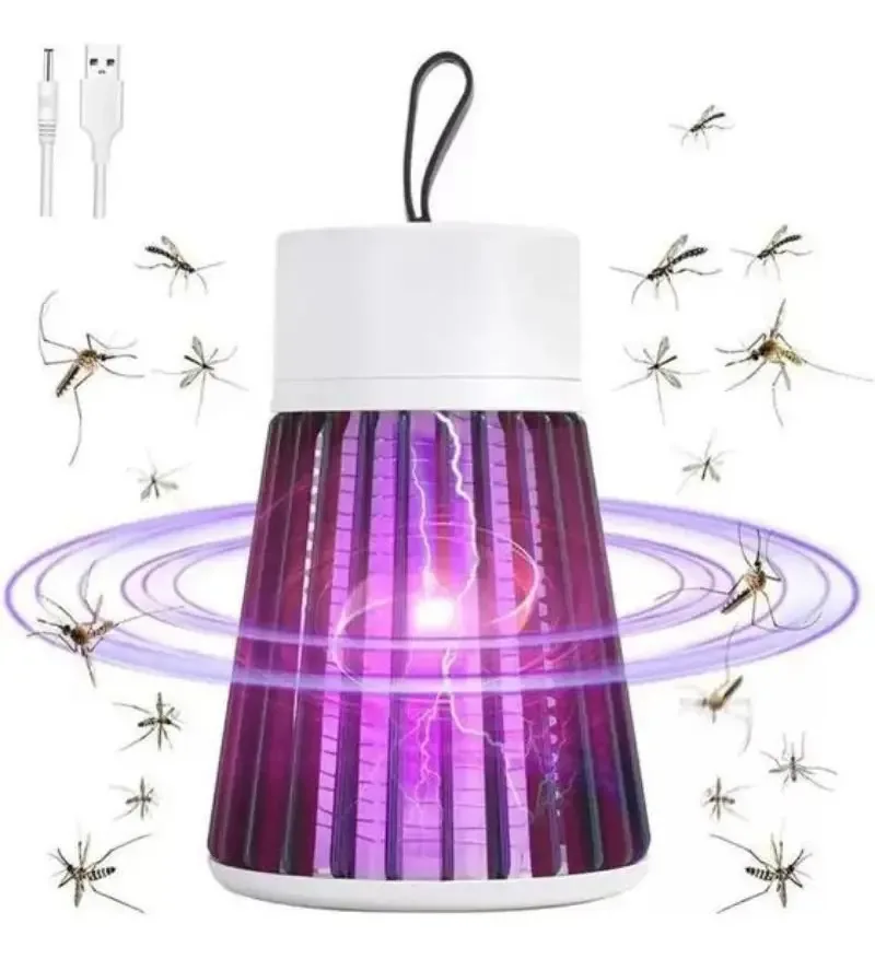 Armadilha Mata Mosquito Repelente Led Ultravioleta Zika