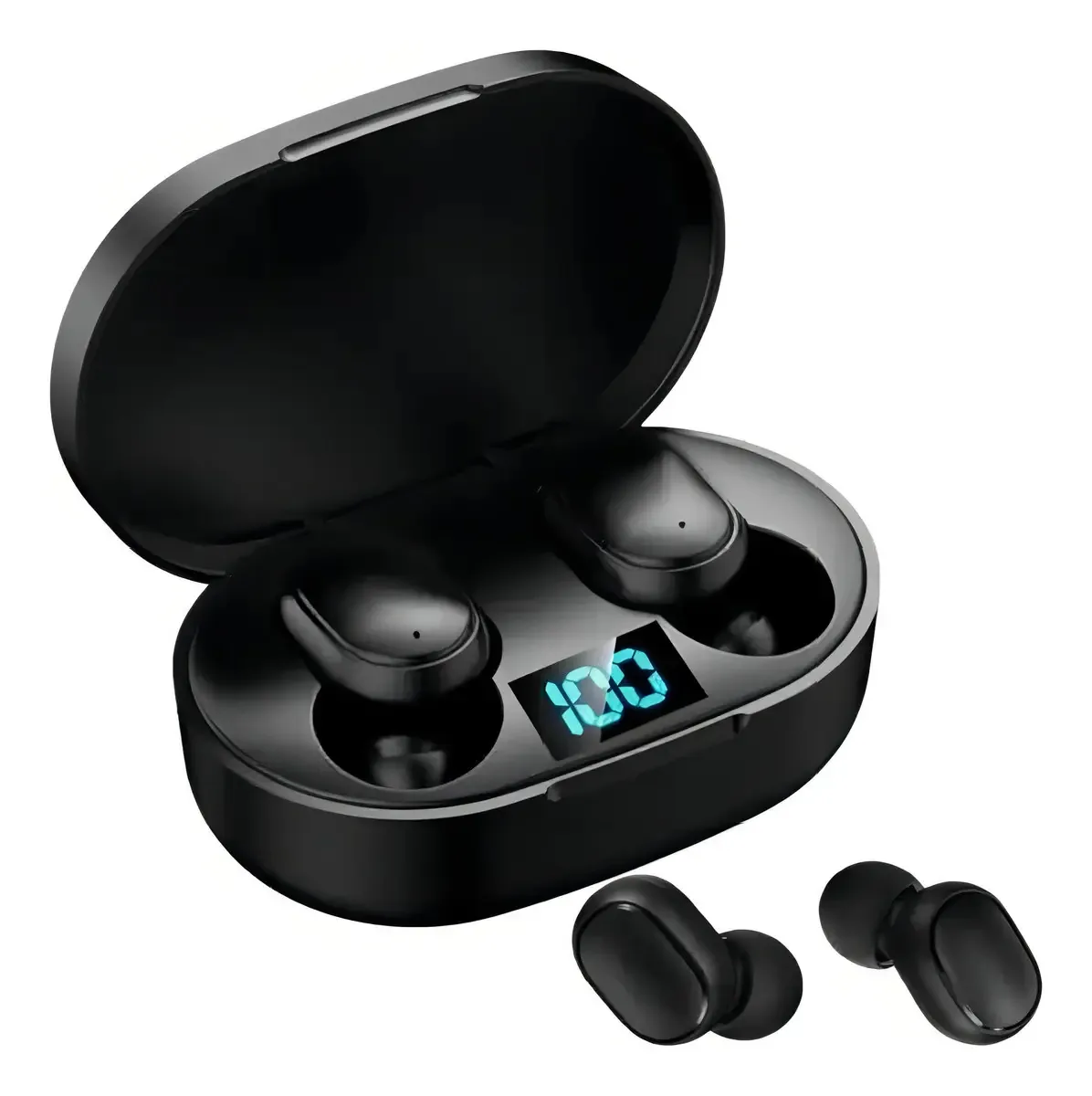 E6s Tws Bluetooth 5.0 Fones Ouvido Microfone Sem Fio Caixa
