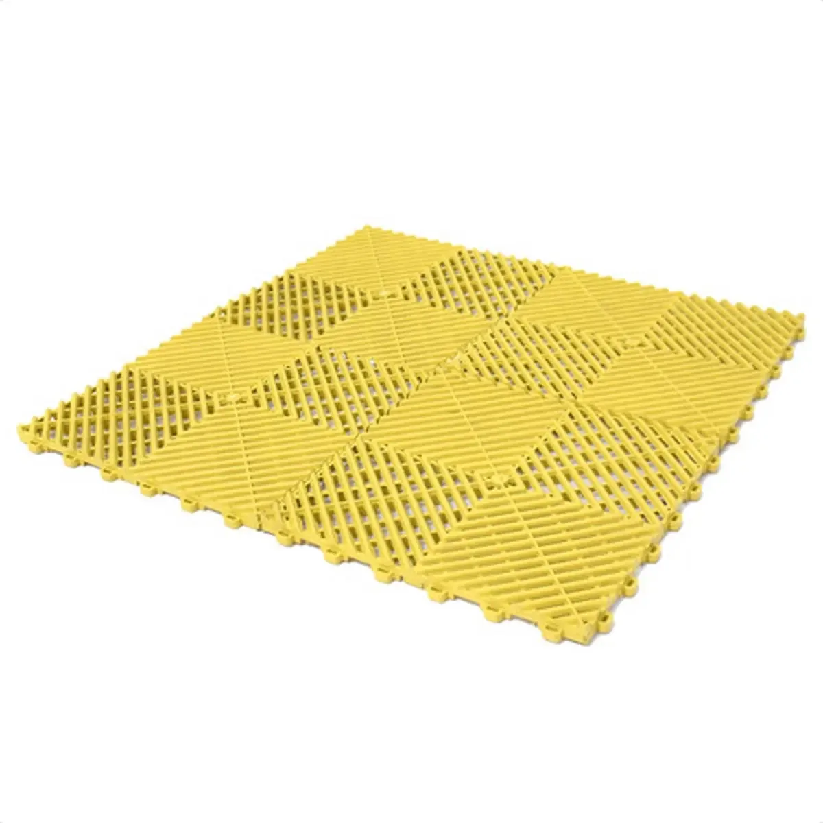 Kit 75 Pisos Modular Estrado 30x30 Estética Automotiva Prof Cor Amarelo