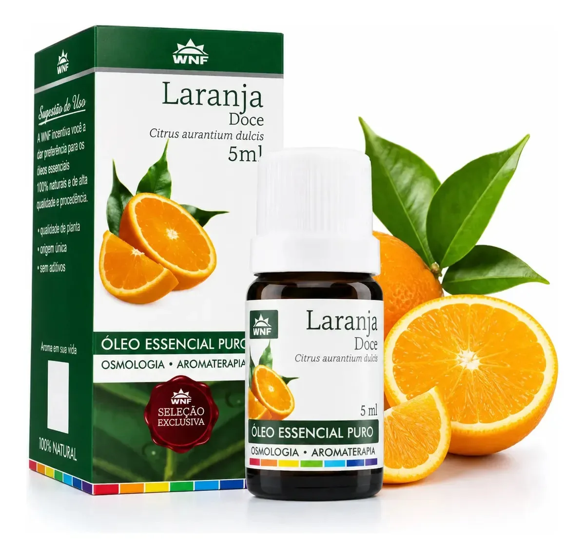 Oleo Essencial Laranja Doce 5ml Wnf Aromagia