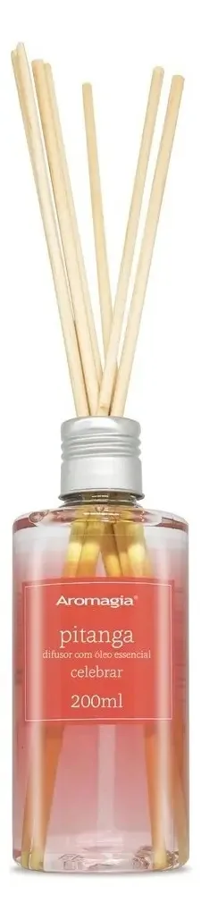 Difusor Ambiente Varetas Aroma Sticks Pitanga 200ml