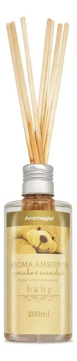 Difusor Por Vareta Stick Difusor Baby Aromagia 200ml