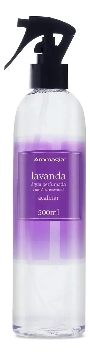 água Perfumada De Lavanda Aromagia 500ml