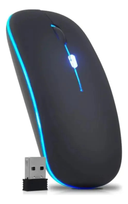 Liberdade Movimento: Mouse Sem Fio Design Ergonômico E