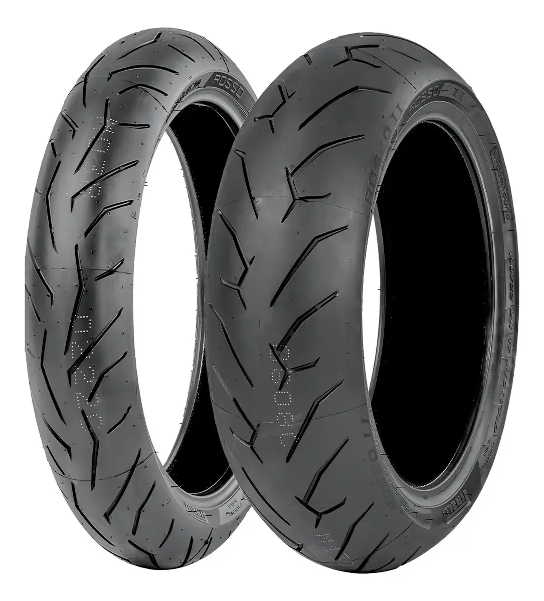 Jogo Pneus Moto Pirelli Diablo Rosso Ii 120/70r17 160/60r17