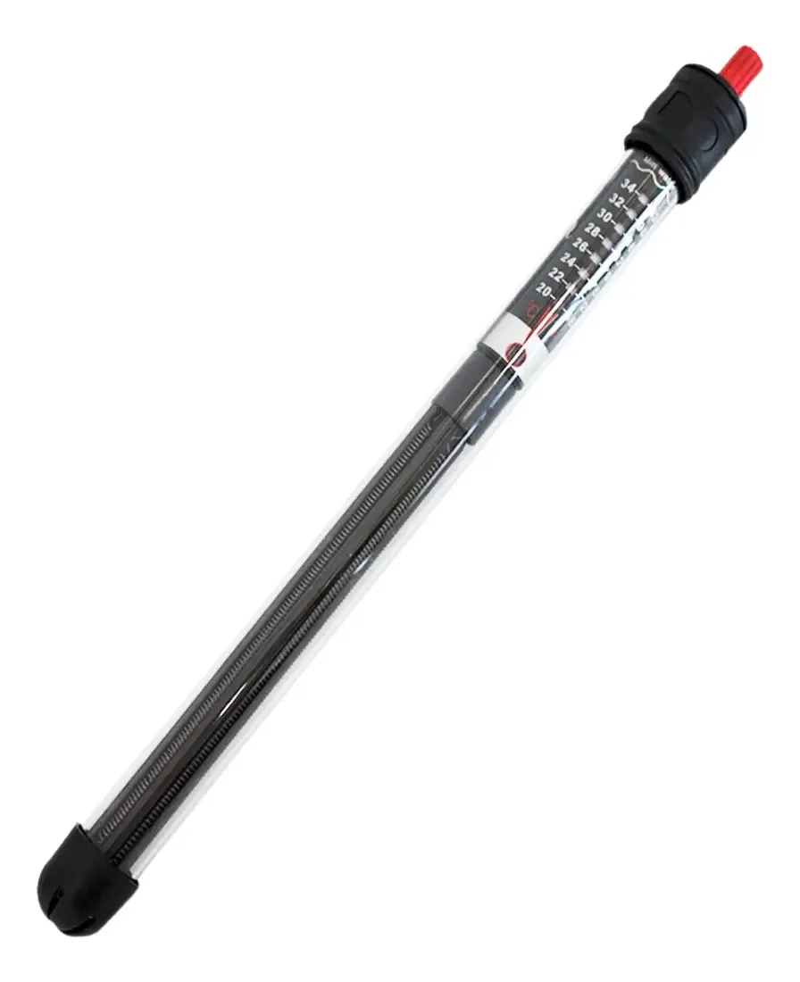 Aquecedor Roxin Aquário 300W Com Termostato E Ventosas