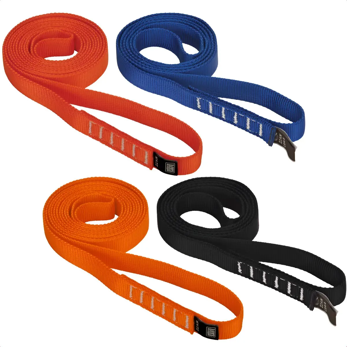 Cinta Ancoragem Resgate Sling 22kn Epi Trabalho Em Altura Cor Azul 100cm