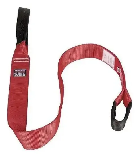 Fita De Ancoragem Sling De 120 Cm Vermelha