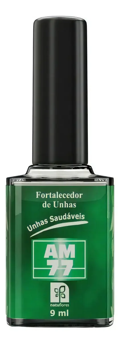 Base Bomba Para Unhas Am77 Antimicótico E Fortalecedor 9ml