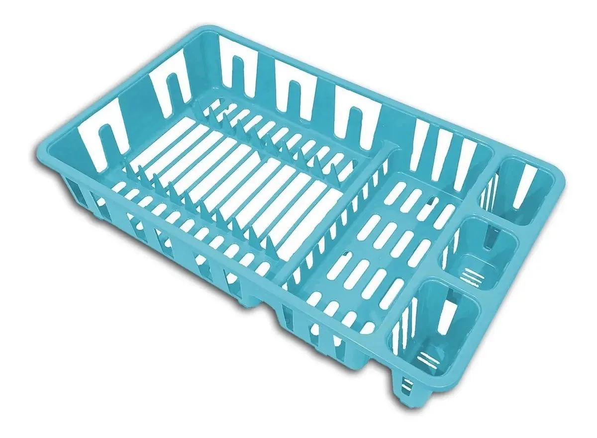Escorredor De Louça Cores Cozinha Cor Azul-celeste