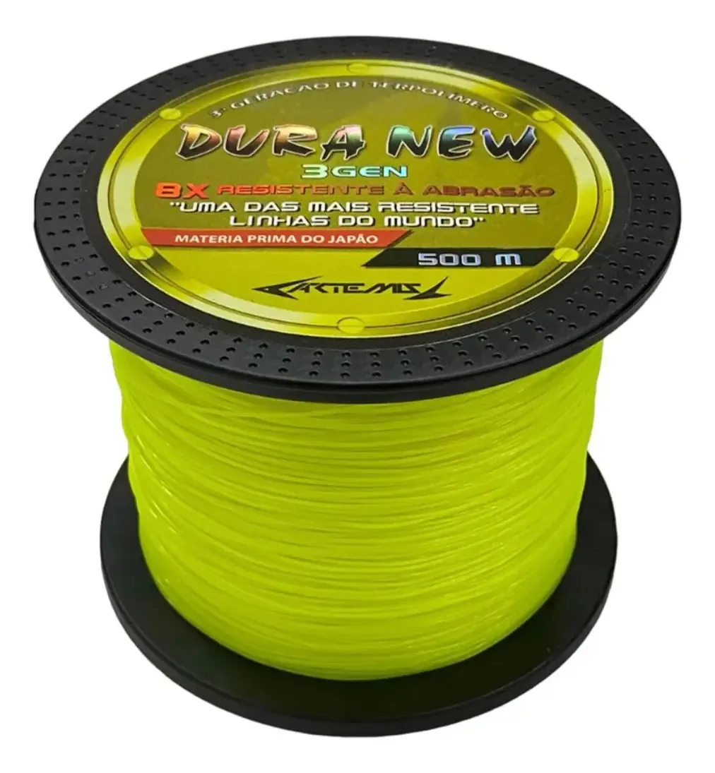 Linha De Pesca Artemis Amarelo