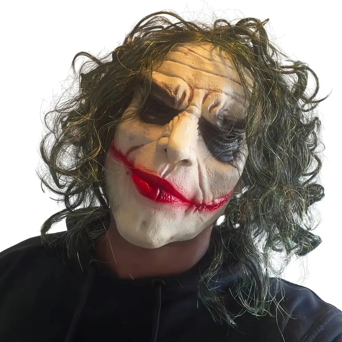 Máscara Coringa Fantasia Filme Joker Jokerface Cosplay Luxo
