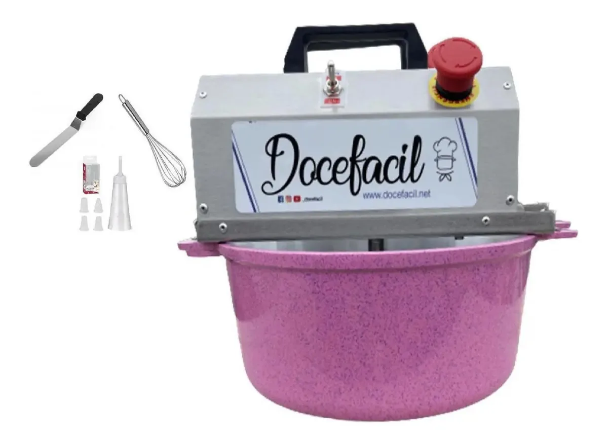 Panela Mexedora De Doces E Brigadeiros 5 Litros -junior Frequência 60hz