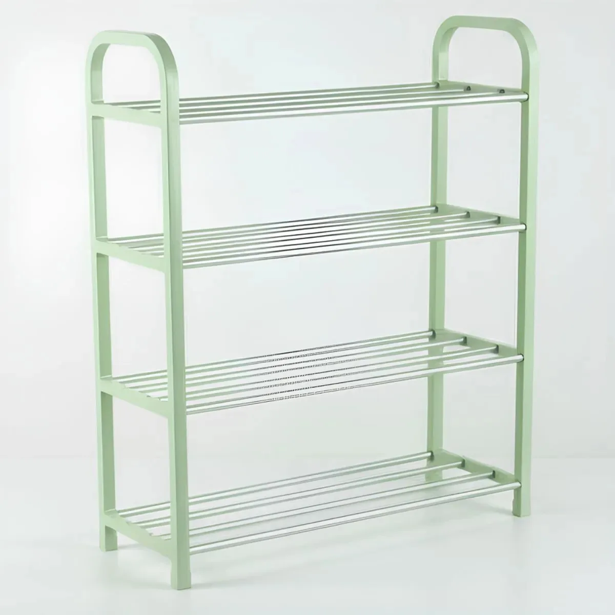 Sapateira Multiuso Organizador Pra Calçados 4 Andares Cor Verde