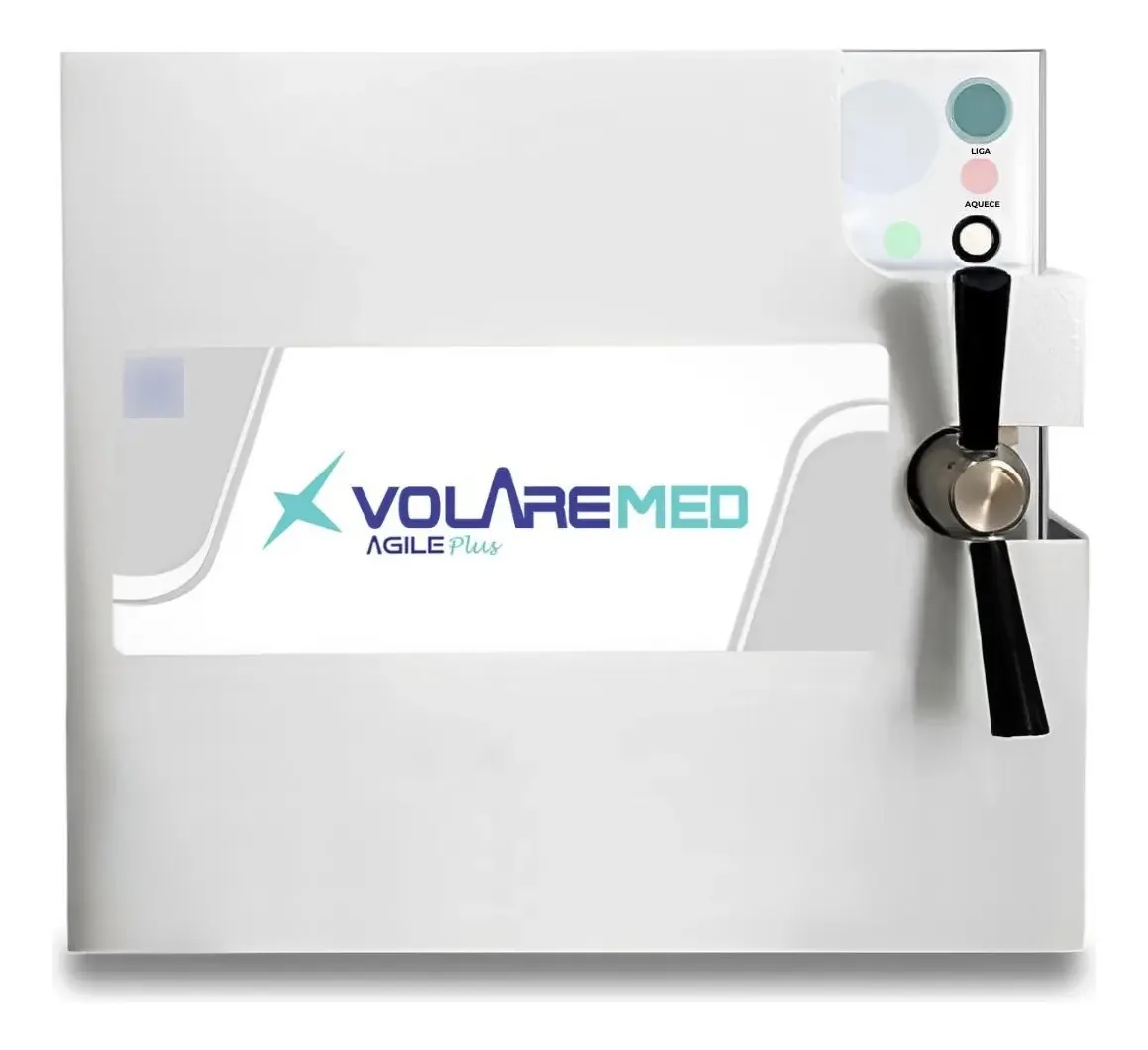 Autoclave Horizontal Volaremed Plus Agile 110v - 21litros