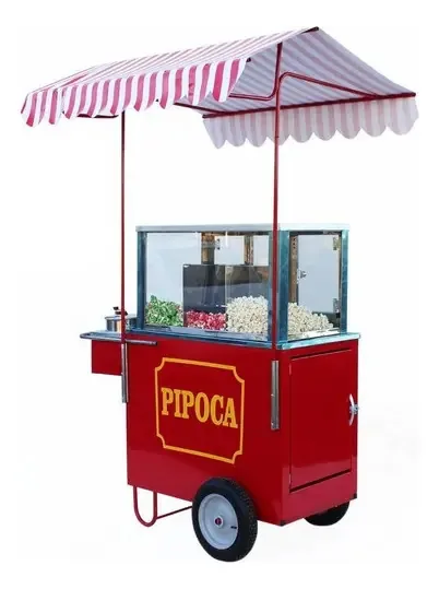 Carrinho De Pipoca 3 Divisões