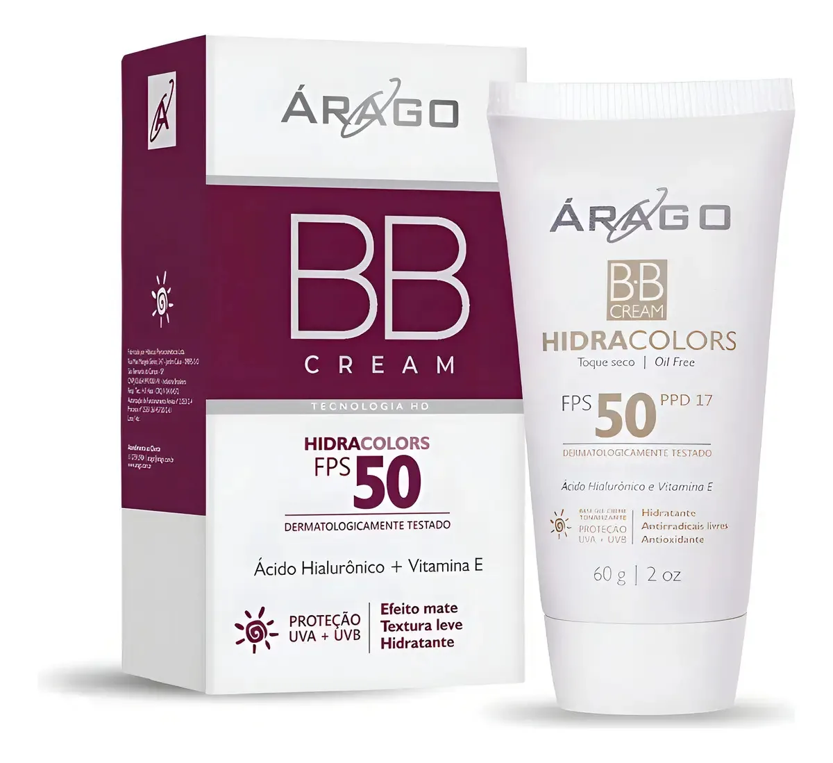 Protetor Solar Fps50 - Cor Natural Bb Cream