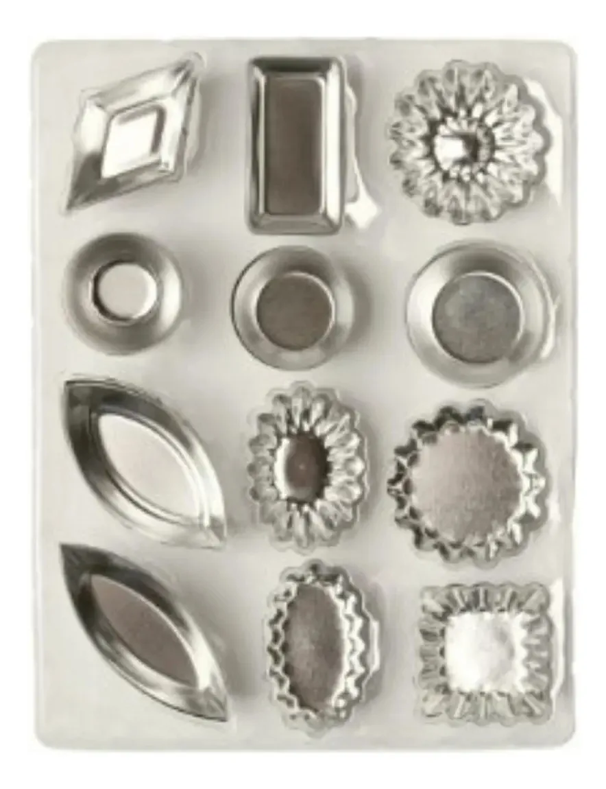 Conjunto de 72 moldes para tortas Ateco, inclui 12