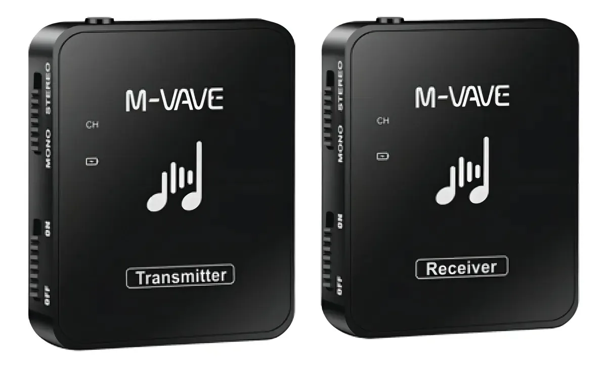 Sistema In Ear Sem Fio M-Vave Air Bridge Monitoramento de Áudio Digital