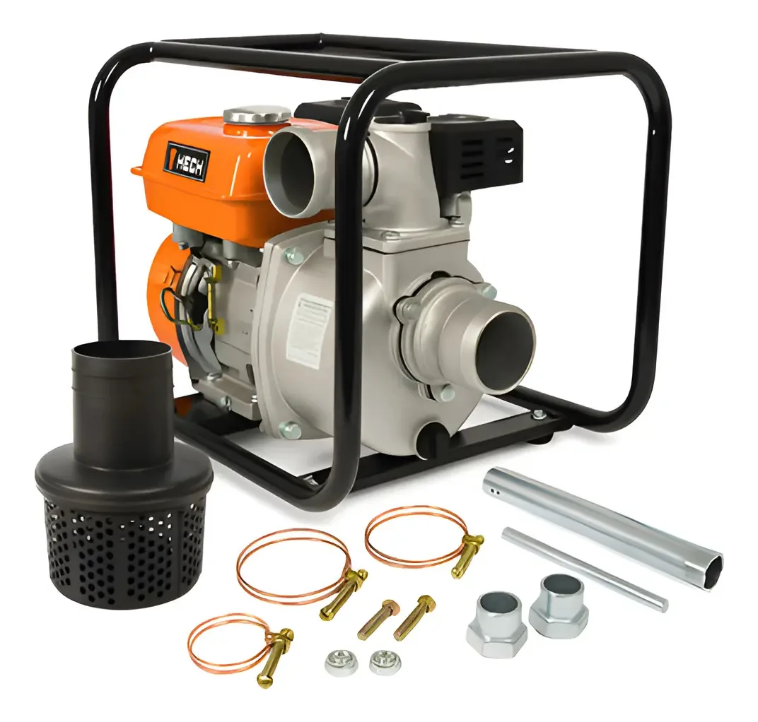 Bomba D'água 3 Gasolina 6,5hp Autoescorvante 4t