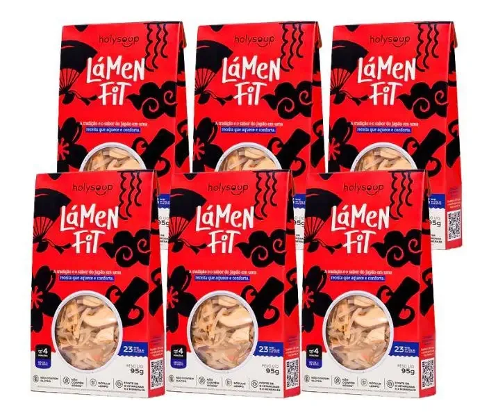 Kit 6x: Lamen Fit Holysoup 95g