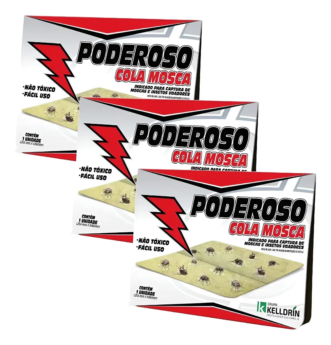 3 Poderoso Cola Mosca - Kelldrin