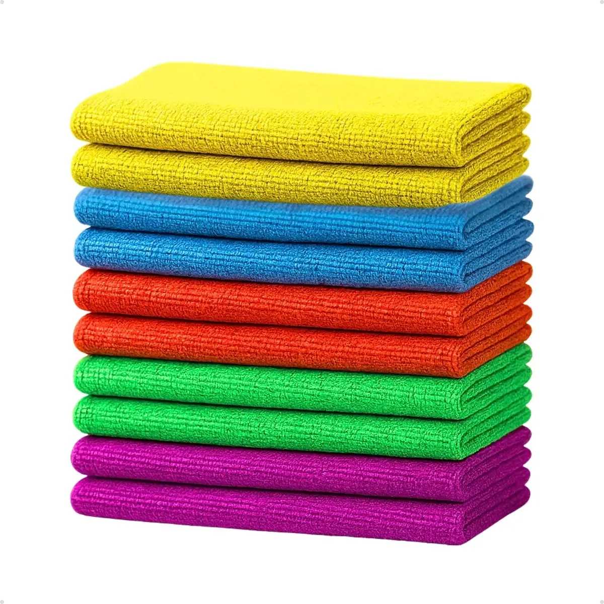 10 Pano Microfibra Flanela Limpa Vidro Pia Móveis Carro Multiuso Limpeza Automotiva Pano De Limpeza Flanelinha Home Safe Home