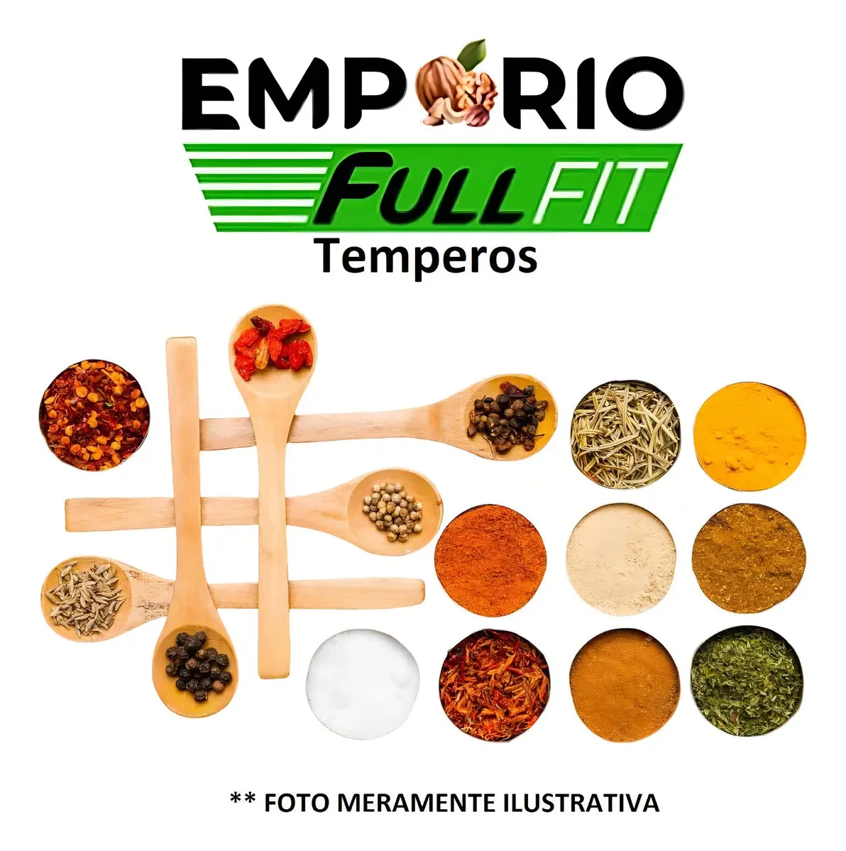 Temperos Frutas Secas Amendoins Especiarias 100g