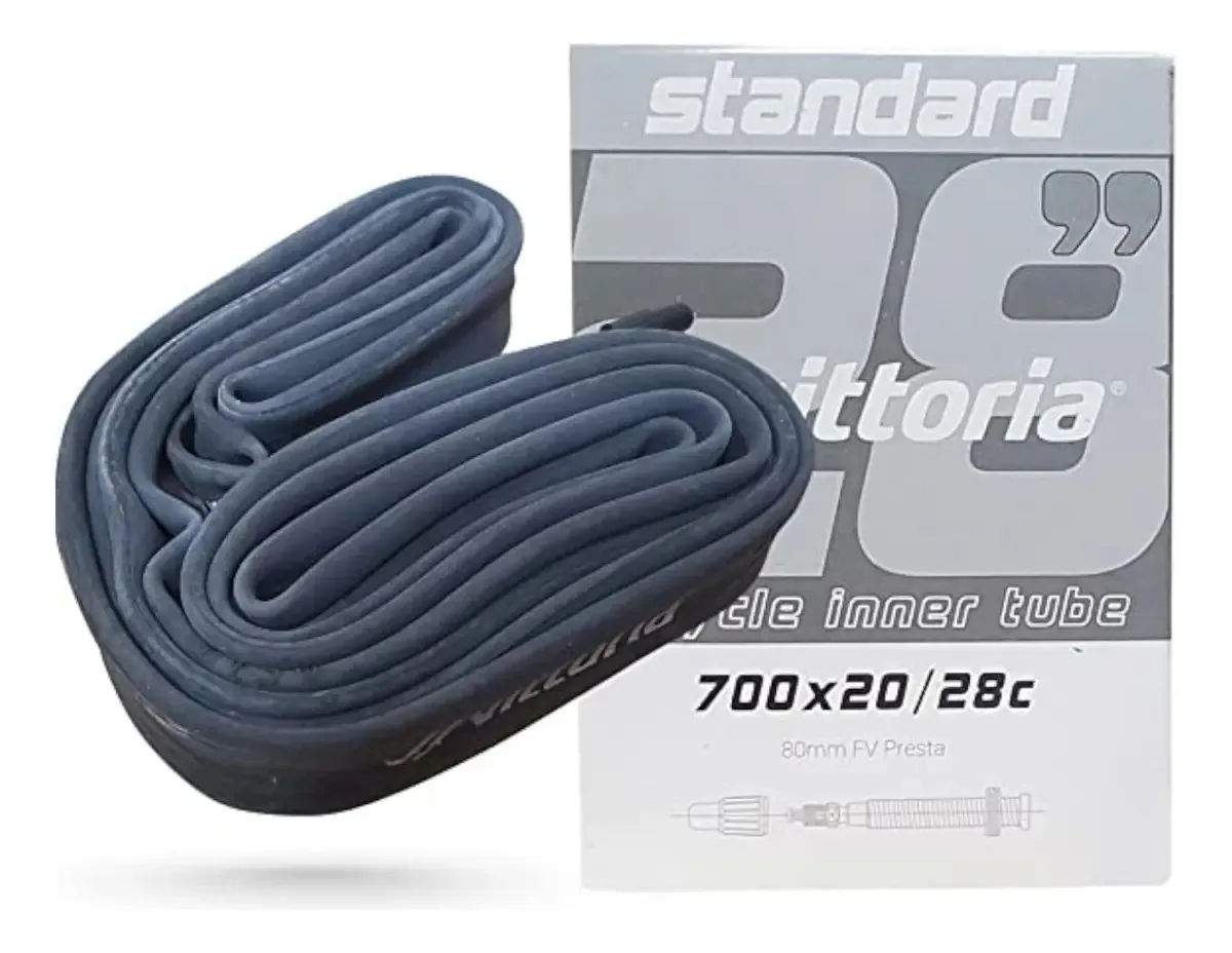 Câmaras De Ar Vittoria 700x20/28c Válvula Presta 80mm 10un