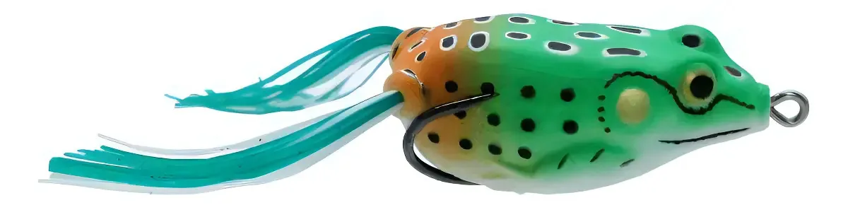 Isca Silicone Sapo 13gramas C/2anzois Cor Índigo
