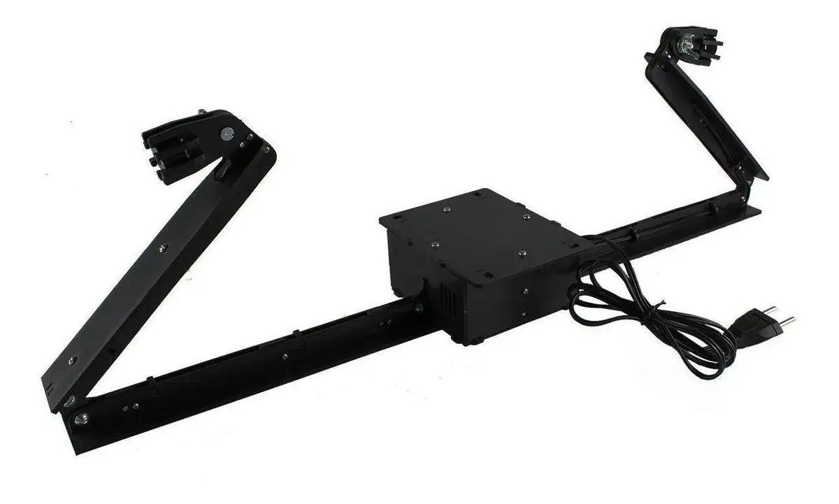 Kit Base Globo Espelhado Deltrônica + Motor E Canhão De Led