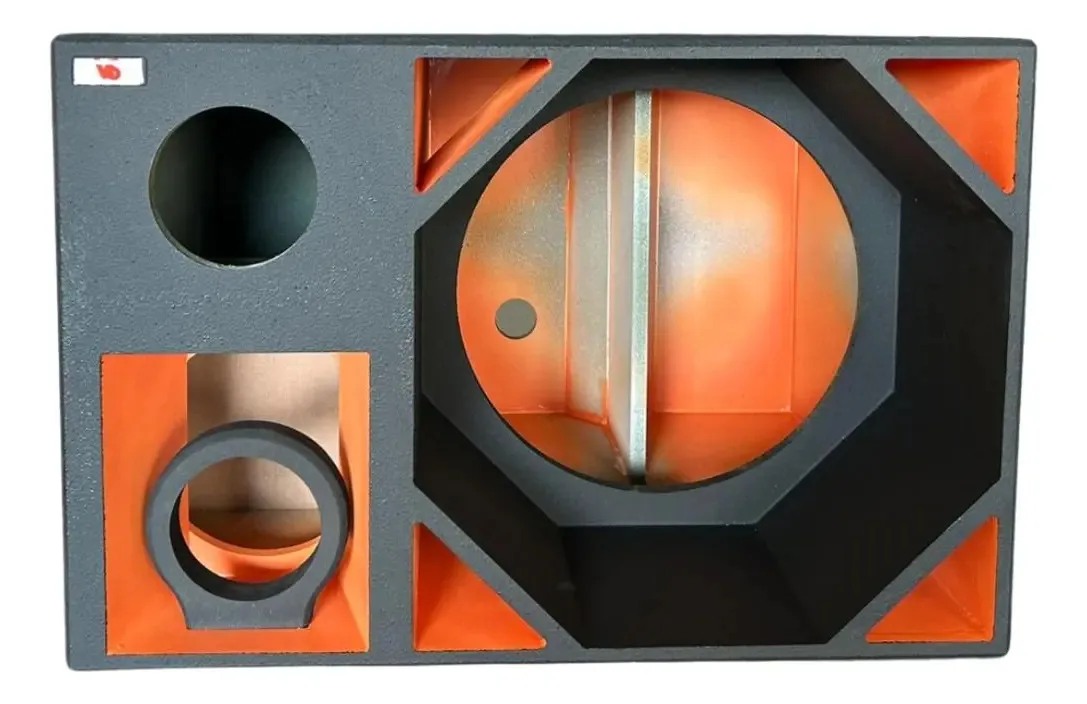 Caixa 4 Vias 15'' Invertido Terminal Boerne Duto Triangular